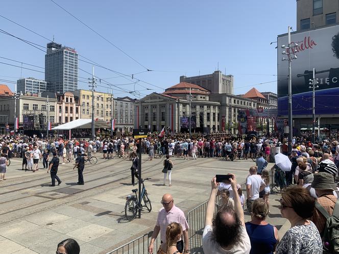 Katowice. Uroczystość przyłączenia Górnego Śląska do Polski