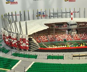 Stadion PGE Narodowy z klocków LEGO