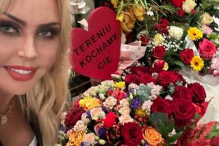 Teresa Werner dostała ogromny bukiet kwiatów. Jest też wyznanie miłości!