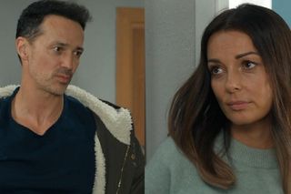 Barwy szczęścia, odcinek 3183. Mariusz (Rafał Cieszyński), Kasia (Katarzyna Glinka)