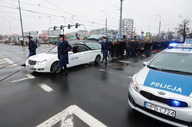 Pogrzeby zamordowanych policjantów z Wrocławia