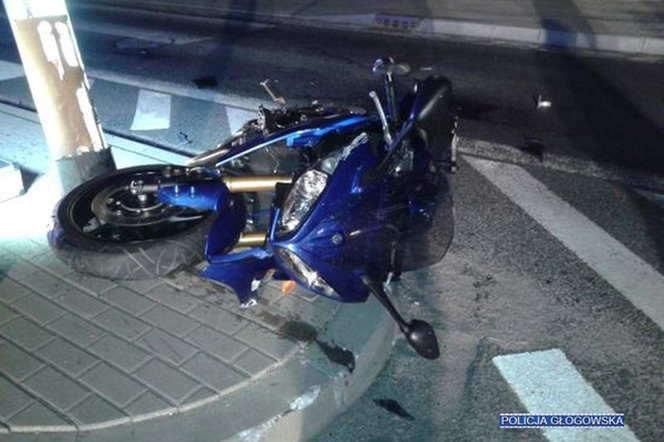 Motocyklista - policjanci przez cały dzień prowadzą działania kontrolne