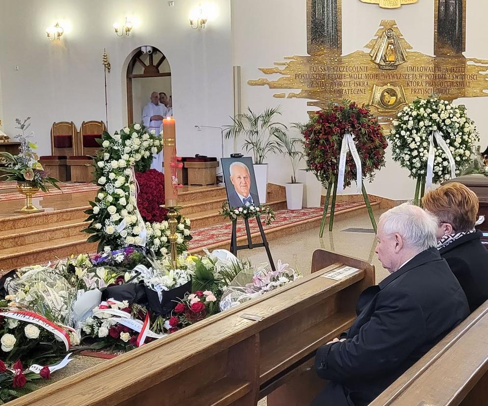 Jarosław Kaczyński na pogrzebie znanego w Siedlcach działacza Zbigniewa Sobolewskiego