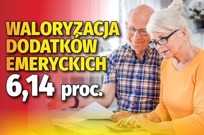 Waloryzacja dodatków emeryckich