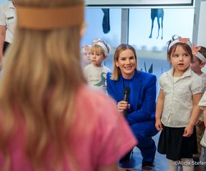 Marta Nawrocka odwiedziła przedszkole