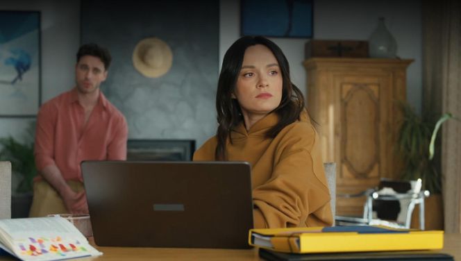 Barwy szczęścia odc. 3249. Natalia (Maria Dejmek), Cezary Rawicz (Marcel Opaliński)