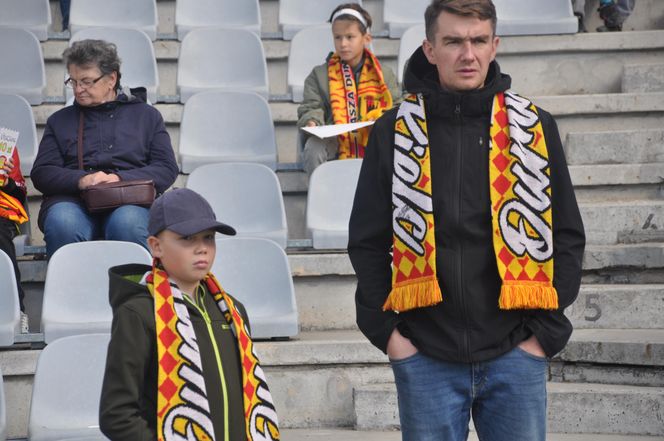 Korona Kielce - Lech Poznań. Zdjęcia kibiców na Exbud Arenie