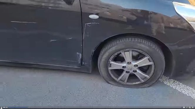 Uszkodził samochód rodziców niepełnosprawnej Debory