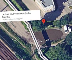 Jezioro im. Jacka Sutryka znajdziesz na mapach Google