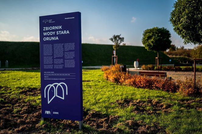 Zbiornik wody Stara Orunia w Gdańsku