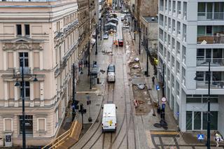 Plac Wolności na finiszu