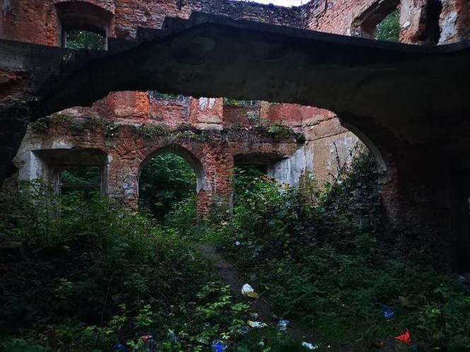 MROCZNY dwór w Małopolsce. TAJEMNICZE ruiny zamieszkują duchy? Sprawdź [ZDJĘCIA]