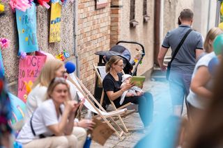   Tłumy na Starym Mieście w Olsztynie. Tak mieszkańcy świętowali Dzień Dziecka