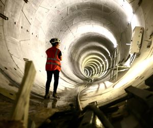 Ekipa „Super Expresu” na budowie ostatniego odcinka linii metra M2. Pod Bemowem praca wre