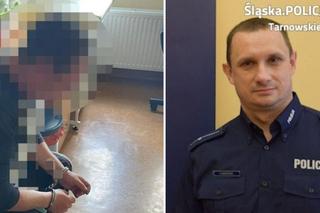 Tarnogórski policjant w czasie wolnym zatrzymał poszukiwanego. Mężczyzna ukrywał się przed służbami