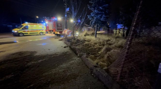 Pijany kierowca BMW wjechał w budynek