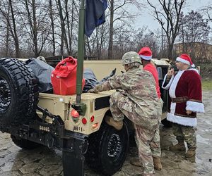 Amerykańscy żołnierze przeszli ulicami Drawska Pomorskiego. To demonstracja dobroci i radości