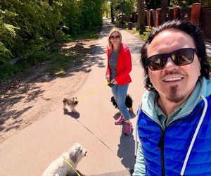 Wojciech Balczun z żoną