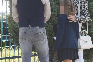 Cichopek i Hakiel na rozpoczęciu roku szkolnego z córką. Emocje po rozwodzie opadły