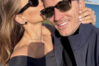 Anna Lewandowska z żoną Messiego