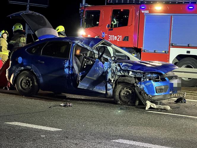 Tragiczny wypadek pod Warszawą. Chciał ominąć psy, roztrzaskał się o słup. Nie żyje