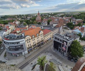 Olsztyn z lotu ptaka. Tak wygląda miasto z wieży ratuszowej