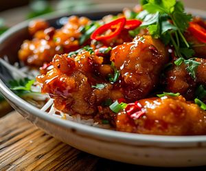 Chrupiący kurczak w lepiącej glazurze. Na obiad wybierz kurczaka generała Tso