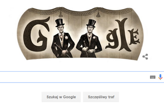 Kabaret Starszych panów na Google doodle 16.10.2015
