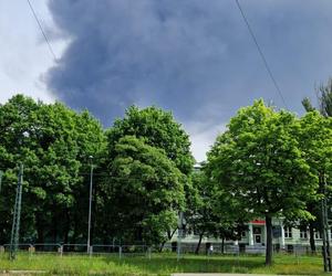 Pożar w Siemianowicach Śląskich. Płonie składowisko odpadów