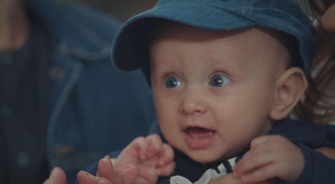 M jak miłość, odc. 1875. Antoś (Mark Myronenko) - syn Franki i Pawła