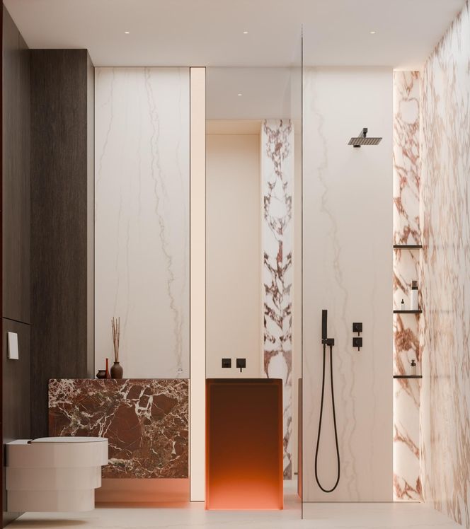 Mieszkanie w stylu modern contemporary