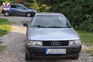 Naćpany 18-latek uciekał starym Audi. Ukradł kluczyki koledze