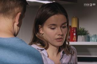 M jak miłość odc. 1648. Franka (Dominika Kachlik), Paweł (Rafał Mroczek)