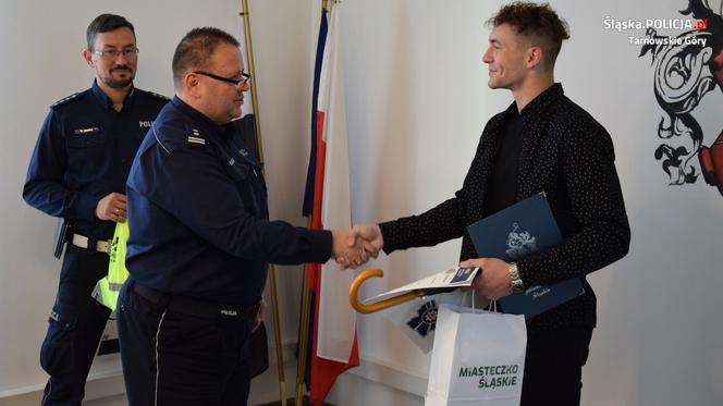Łukasz Stolarczyk uratował pasażerów autobusu w Tarnowskich Górach