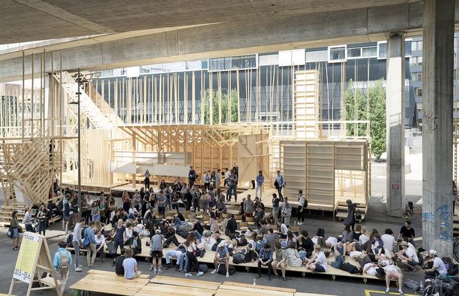 House 2 - eksperymentalny pawilon zbudowany przez studentów