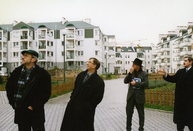 Wizja lokalna w zespole mieszkalnym przy ul. Herbsta 2 na Ursynowie