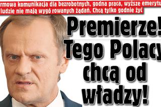 Oto lista ŻĄDAŃ Polaków! Rządzący z premierem Tuskiem na czele zobaczcie - tego chcą od Was RODACY!