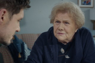 M jak miłość, odcinek 1734: Barbara (Teresa Lipowska), Marcin (Mikołaj Roznerski)