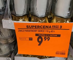 Promocje na Wszystkich Świętych w Biedronce. Wkłady do zniczy gratis