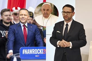 Daniel Obajtek z fantazją! Porównał Karola Nawrockiego do papieża Franciszka! 