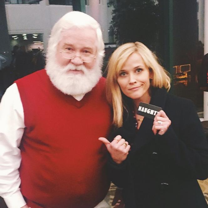 Reese Witherspoon i Święty Mikołaj