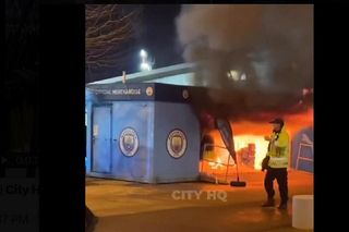 Pożar pod stadionem Manchesteru City! Co z meczem Ligi Mistrzów?