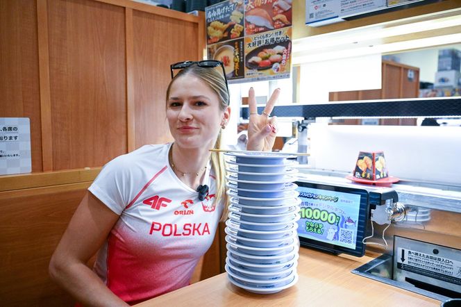 Pia Skrzyszowska lubi sushi