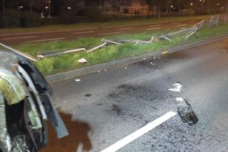 Groźny wypadek na Al. Konstytucji 3 Maja w Lesznie