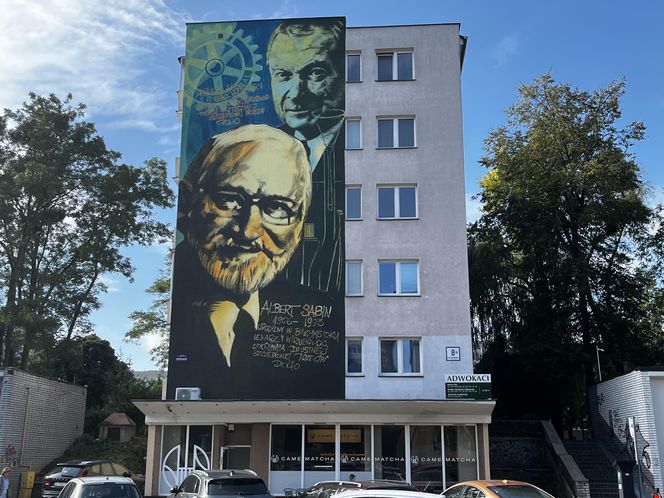 Nowy mural przy Marii Skłodowskiej-Curie 8 w Białymstoku