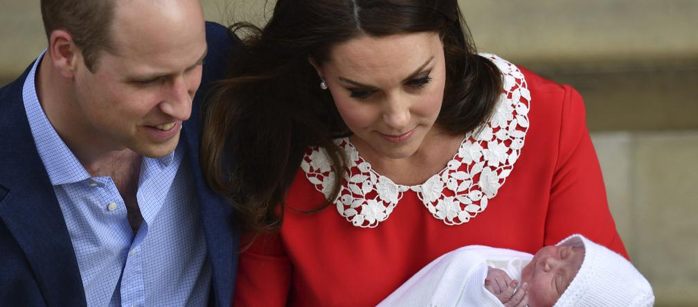 Kate Middleton pokazała trzecie royal baby