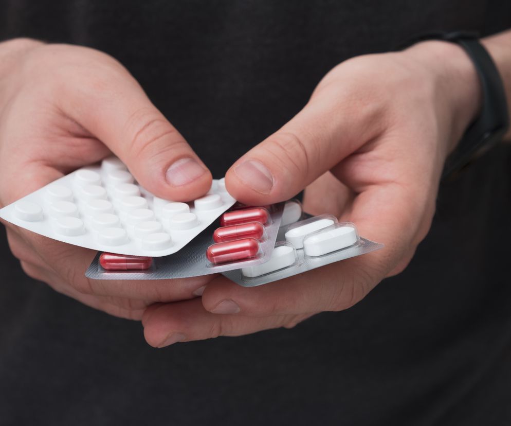 Blistry w dłoniach mężczyzny