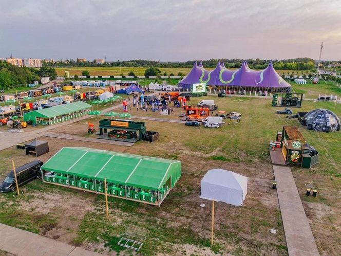Miasteczko festiwalowe gotowe na Łódź Summer Festival 2025