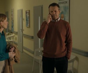 Barwy szczęścia, odcinek 3196. Jagoda Redlińska (Karolina Rzepa), Bruno (Lesław Żurek)