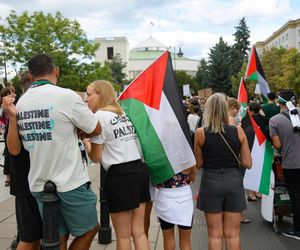 Marsz dla Palestyny przeszedł w niedzielę, 17 sierpnia ulicami Warszawy